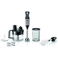Погружной блендер Bosch ErgoMixx MS 6CM4190, нержавеющая сталь/черный