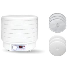 Сушилка ВолТера 500 Комфорт (с 3 сетчатыми и 3 поддонами для пастилы) белый