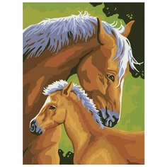 Color Kit Картина по номерам "С мамой" 30х40 см (CE110)