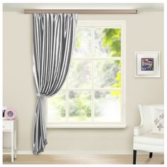 Портьеры Witerra Элегия на ленте 135х260 см 1 шт. серебро