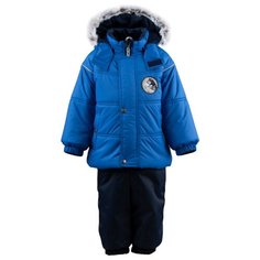 Комплект с полукомбинезоном KERRY размер 86, 676 синий