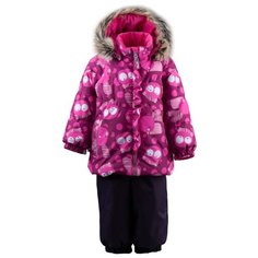 Комплект с полукомбинезоном KERRY размер 86, 2644 розовый