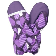 Рукавицы Snow K19175 KERRY, 03600 фиолетовый/белый/серый, размер 1