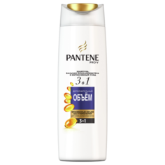 Pantene шампунь, бальзам-ополаскиватель и интенсивный уход 3в1 Дополнительный Объем 360 мл