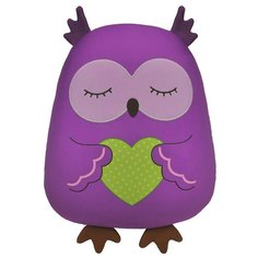 Игрушка-антистресс Maxitoys Сплюшка Сова 30 см