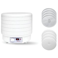 Сушилка ВолТера 500 Комфорт (с 4 сетчатыми и 4 поддонами для пастилы) белый