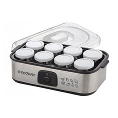 Йогуртница ENDEVER Vita-125 черный/серебристый