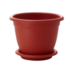 Горшок InGreen Борнео ING42043, 43х34 см терракотовый