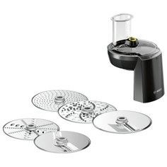 Bosch диск, толкатель, крышка для кухонного комбайна VeggieLove set MUZ9VL1 (00579570) черный/серебристый
