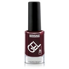 Лак LUXVISAGE Gel finish, оттенок 9 бордовый тёмный