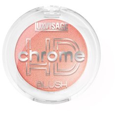 LUXVISAGE Румяна HD Chrome 102 золотистый персик