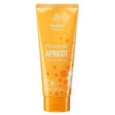 Asiakiss пилинг-гель для лица Apricot peeling gel с экстрактом абрикоса 180 мл