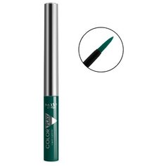 MAXI color Жидкая подводка Color Play Eyeliner, оттенок 01 зеленый