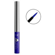 MAXI color Жидкая подводка Color Play Eyeliner, оттенок 02 синий