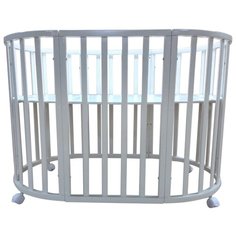 Кроватка JAKOMO Teo 7 в 1 (трансформер) белый