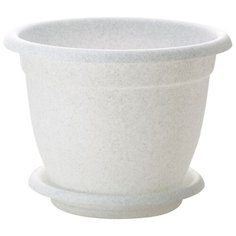 Горшок InGreen Борнео ING42019, 19х14.8 см мраморный