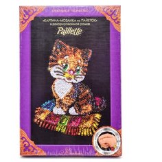 Danko Toys Картина из пайеток Котенок ПМ-01-13