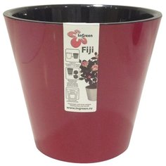 Кашпо InGreen Фиджи ING1555, 5 л, 23х20.8 см рубин