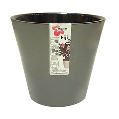 Кашпо InGreen Фиджи ING1555, 5 л, 23х20.8 см графит