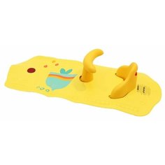 Коврик для ванны cо съемным стульчиком Roxy kids BM-4091CH желтый / рыбка