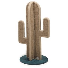 Когтеточка Beeztees Кактус 45 х 90 см бежевый/зеленый