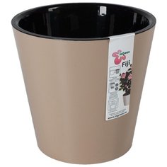 Горшок InGreen Фиджи ING1554, 4 л, 20х18.3 см шоколадный