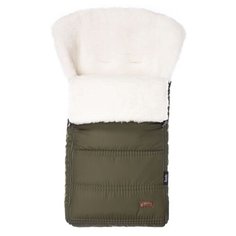 Конверт-мешок Nuovita Alpino Bianco меховой 85 см хаки