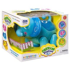 Развивающая игрушка Shenzhen Jingyitian Trade Слон (ЕМ-090А) голубой