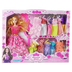 Кукла Zhorya с набором одежды Sweet Girl, ZY573538