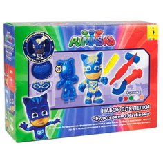 Масса для лепки РОСМЭН Герои в масках Будь героем с Кэтбоем 5 цветов по 60г (33496)