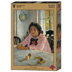 Пазл Стелла Плюс Серов В.А. Девочка с персиками (TG100069), 1000 дет.