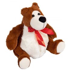 Мягкая игрушка ABtoys Медведь коричневый 23 см