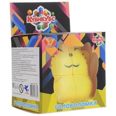 Головоломка Junfa toys Кубикубс (ZY774020) желтый