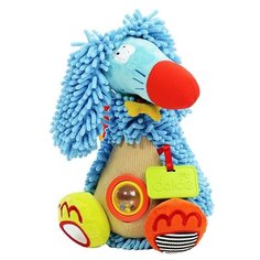 Развивающая игрушка Dolce Дикая Собачка бежево-голубой