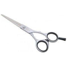 Прямые ножницы DEWAL Profi Step S55 5.5", серебристый/черный