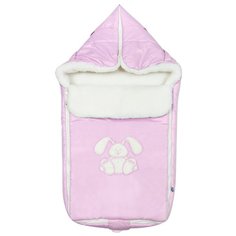 Конверт-мешок Сонный Гномик Зайчик 80 см нежно-розовый