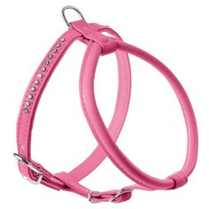Шлейка HUNTER Modern art round & soft petit Luxus 40, обхват шеи 27 см, розовый