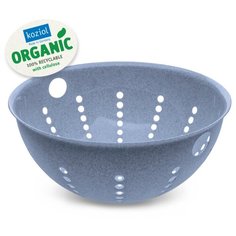 Дуршлаг Koziol palsby organic L синий