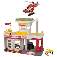 HTI Игровой набор Спасательная станция МЧС Teamsterz: Air Rescue HQ 1416247 белый/красный