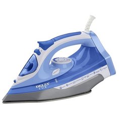 Утюг DELTA LUX DL-712 белый/серый/синий