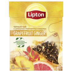 Чай черный Lipton Grapefruit ginger в пирамидках, 20 шт.