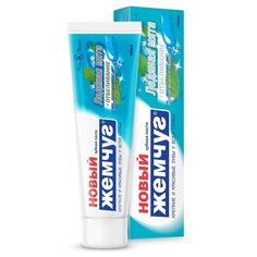Зубная паста Новый Жемчуг Ледяная мята + отбеливание, 100 мл