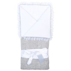 Конверт-одеяло Сонный Гномик Нежность 68 см дымчато-серый