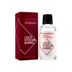 Масло для бритья и ухода за бородой Argan Blend Lock Stock & Barrel, 50 мл