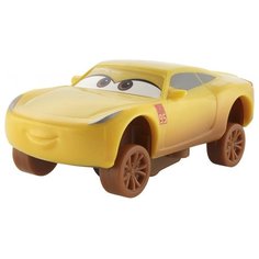 Гоночная машина Mattel Тачки Crazy 8 Crashers Круз Рамирез (DYB03/DYB05) 1:55 7.5 см желтый