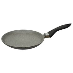 Сковорода блинная Мечта Гранит 24 см, светло-серый