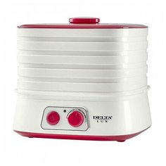 Сушилка DELTA DE-2500 белый с малиновым