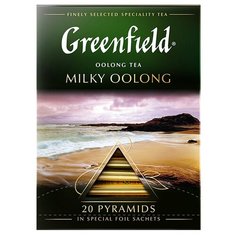 Чай улун Greenfield Milky Oolong в пирамидках, 36 г, 20 шт.