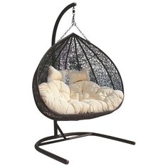 Подвесное кресло ЭкоДизайн Gemini, черный