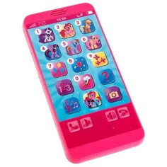 Развивающая игрушка Умка Обучающий телефон My little pony (HX2501-MLP) розовый